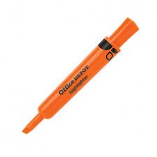 Highlighter / DOLLAR FLORESCENT Text 4.0mm Orange (1pck x 12)